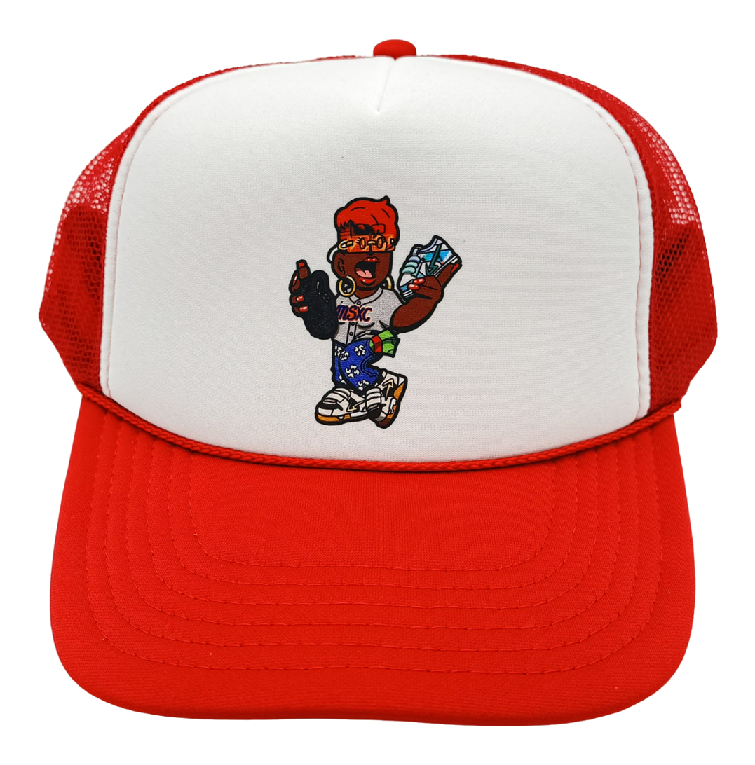 MSXC Buffs Character Logo Trucker Hat